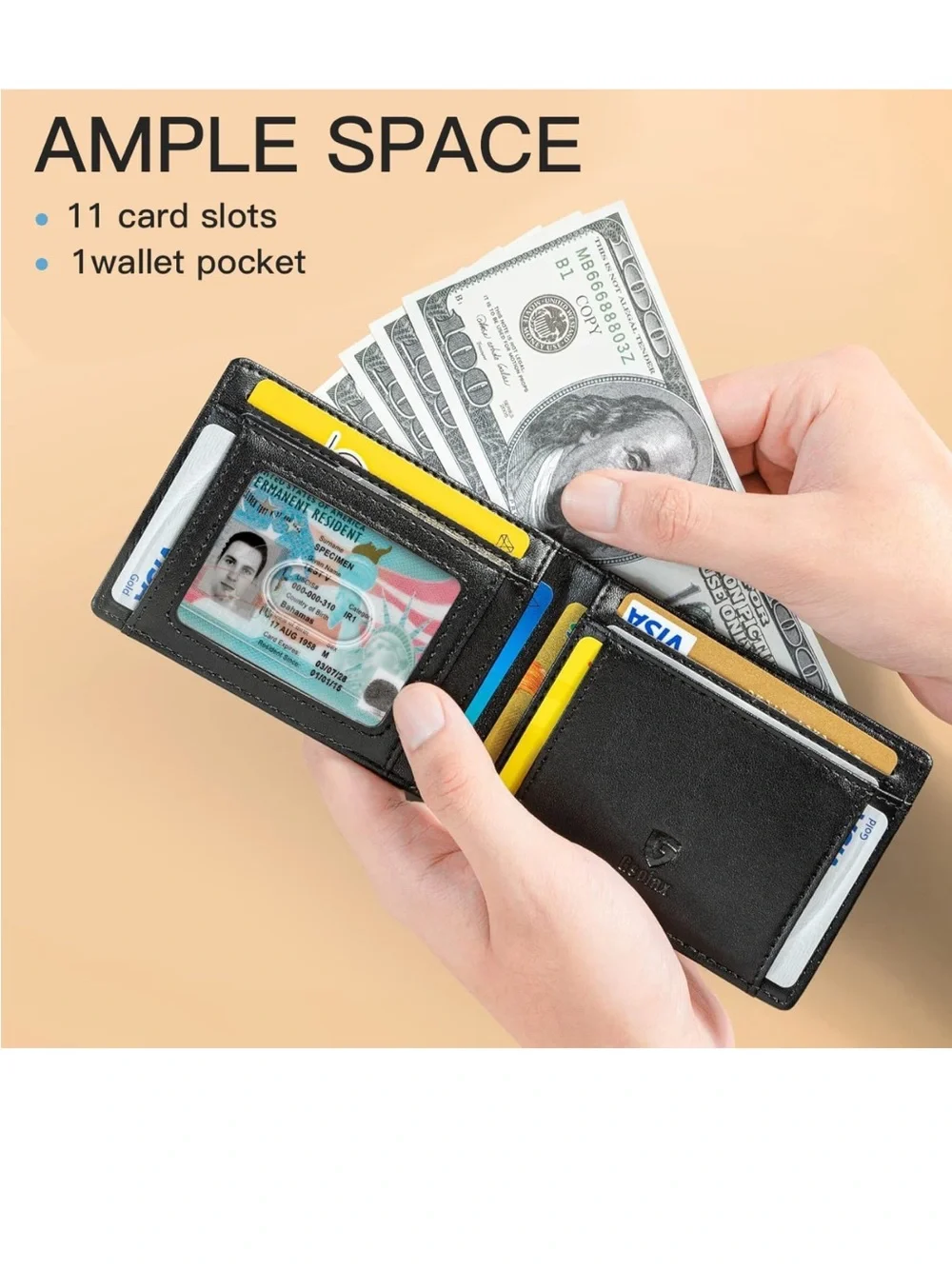 Black Billfold/Wallet